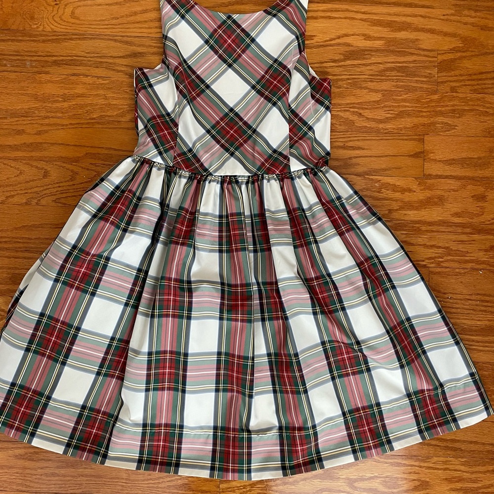 Plaid Sleeveless Dress